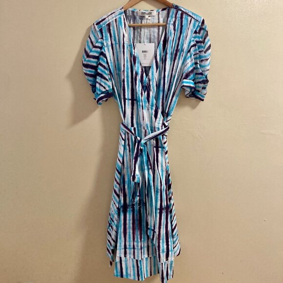 Diane Von Furstenberg Indra Wrap Dress - size XL - Picture 8 of 12